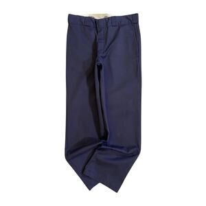 Vintage Dickies 874 Original Fit‎ Straight Leg Trouser Navy W30 L30